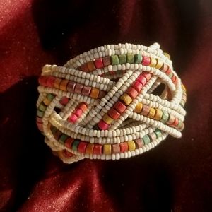 Stunning vintage beaded bracelet